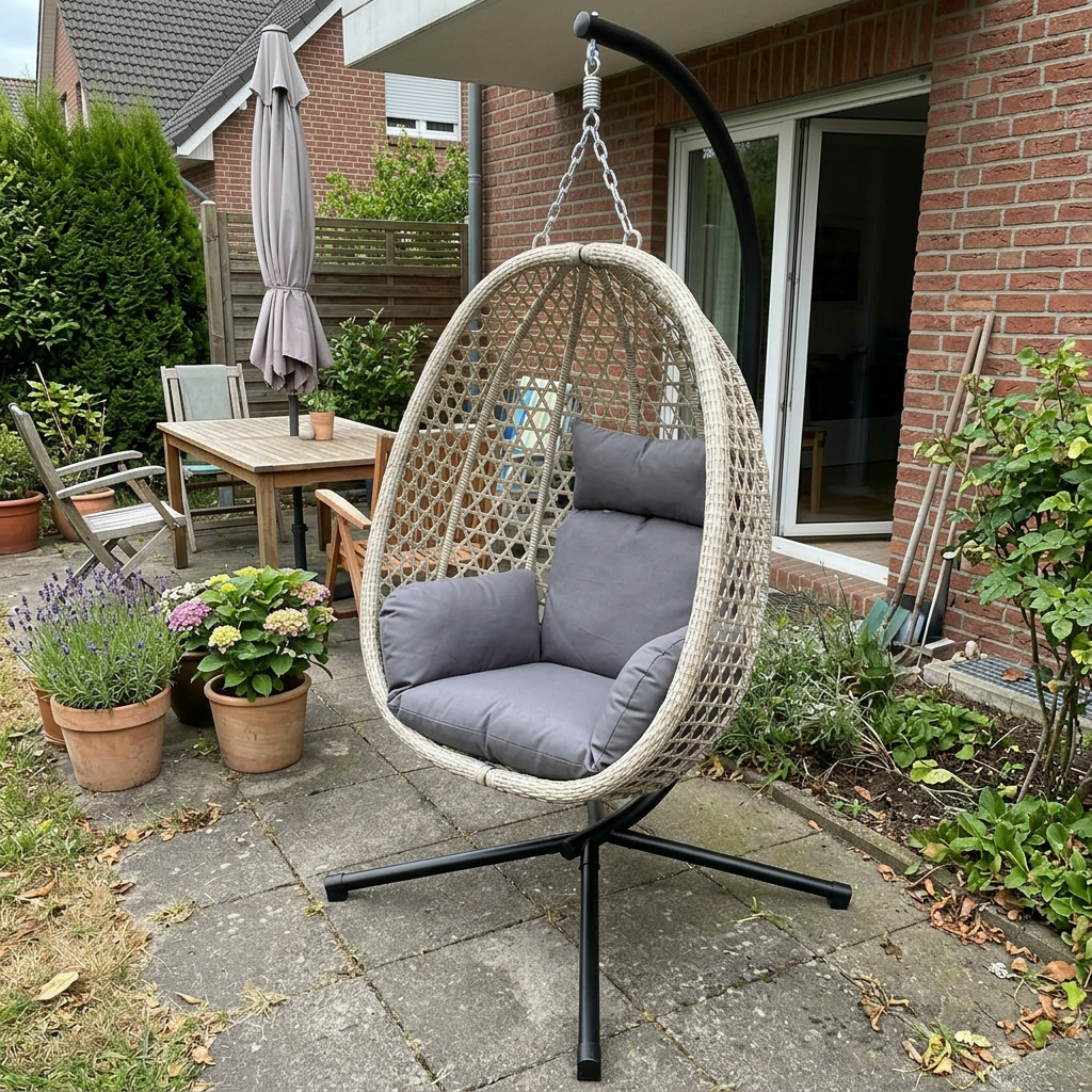 Steht bei jedem Wetter draußen