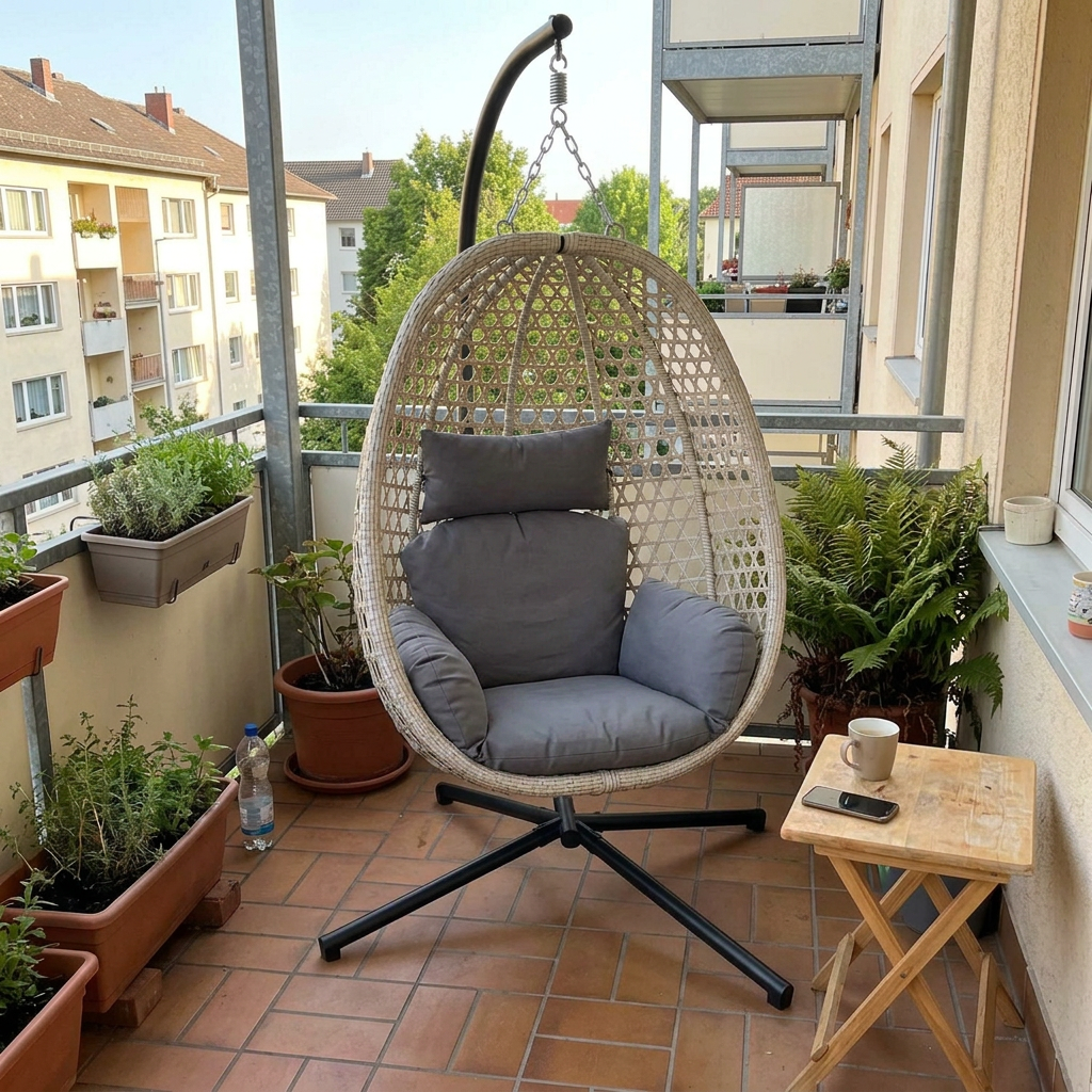 Pures Urlaubsgefühl auf dem Balkon